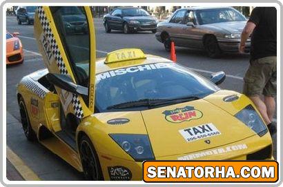 تاکسی های عجیب و جالب دنیا
