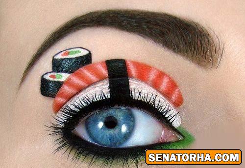 سایه چشم های جذاب و هنرمندانه