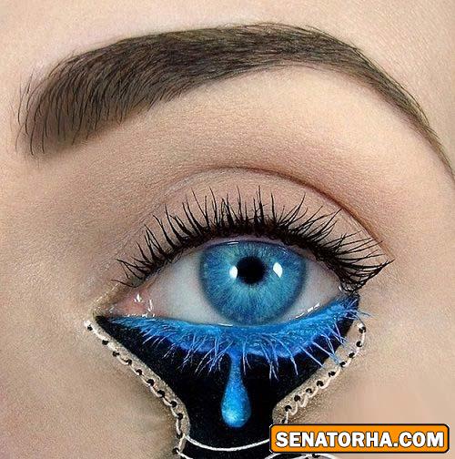سایه چشم های جذاب و هنرمندانه