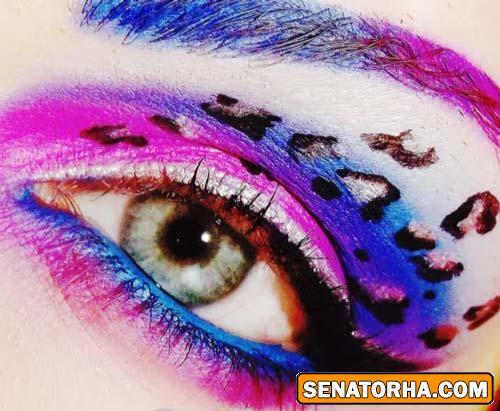سایه چشم های جذاب و هنرمندانه
