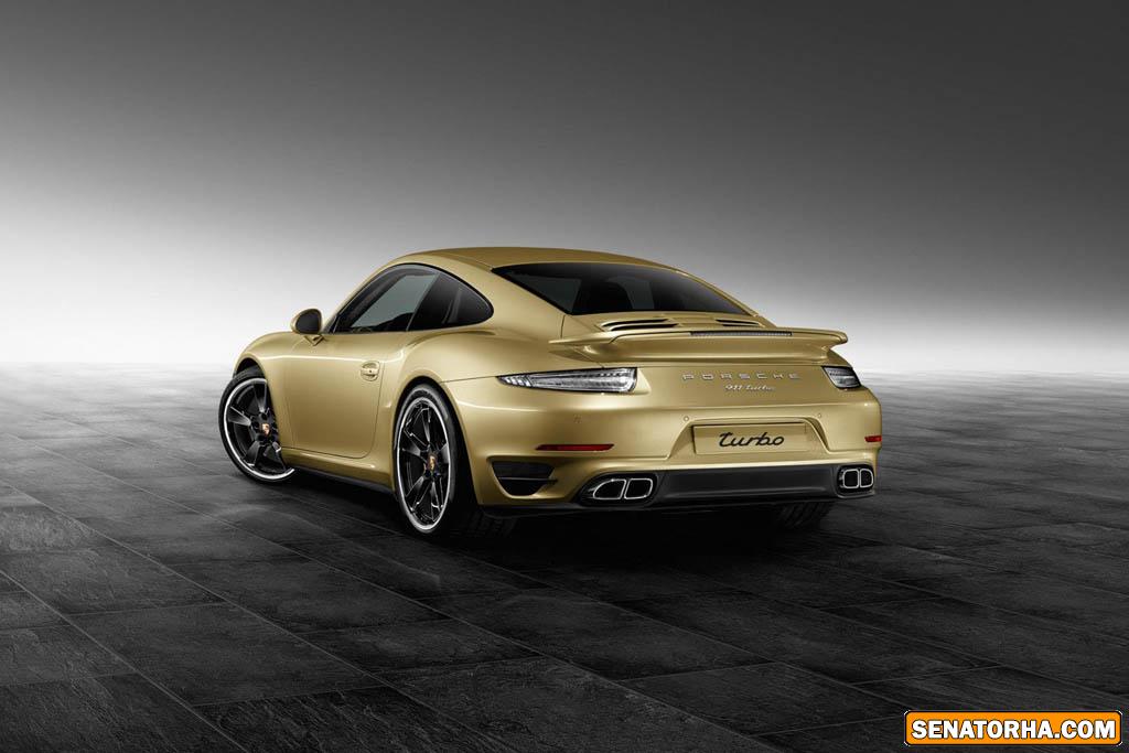 پورشه 911 توربو طلایی