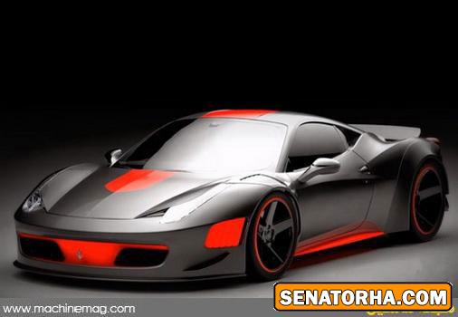 لباس جدید بر تن فراری 458 لباس جدید بر تن فراری 458