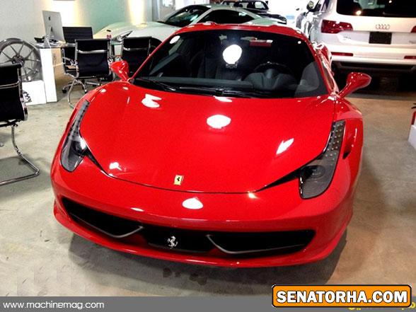 معرفی نسخه ارتقا یافته فراری 458 ایتالیا