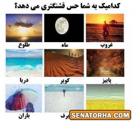 کدام یک به شما حس قشنگ تری میدهد؟