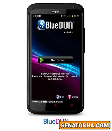دانلود BlueDUN - نرم افزار موبایل اشتراک گذاری اینترنت از طریق بلوتوث
