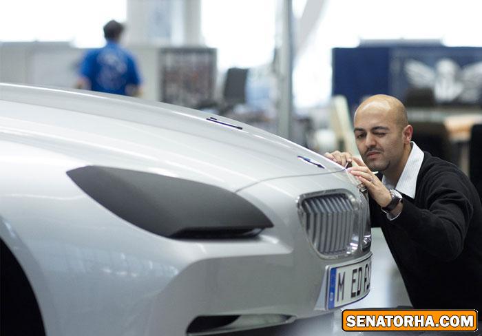 یک ایرانی طراح اتومبیل مدل معروفbmw