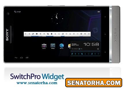 دانلود SwitchPro Widget - نرم افزار موبایل ویجت کنترلی