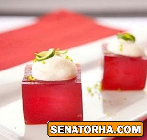 طرز تهیه ژله انار