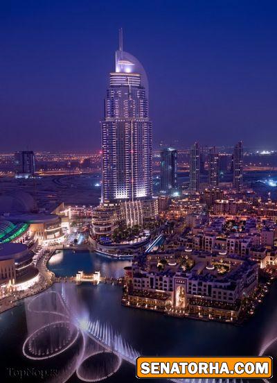 تصویر بسیار زیبا از رقص آب موزیکال در دبی