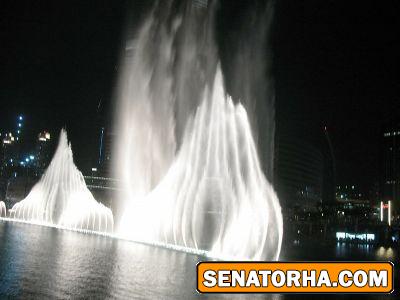 تصویر بسیار زیبا از رقص آب موزیکال در دبی