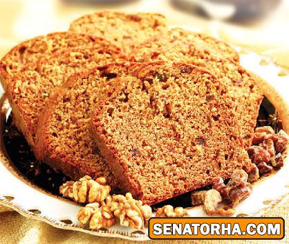 کیک خرما و گردو