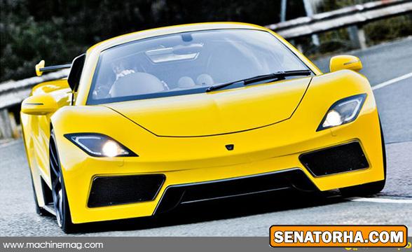 رونمایی ابرخودروی آرش af8