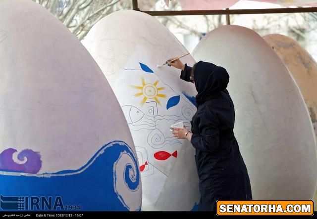 جشنواره نقاشی تخم مرغ های نوروزی - تبریز