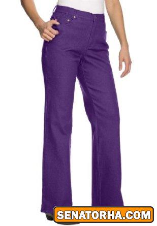 عکس مدل شلوار جین دخترانه رنگ سال ۹۳