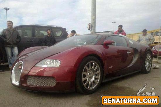 بوگاتی 6 میلیارد تومانی در تهران