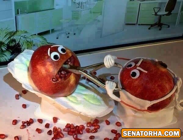 دندون درد انار