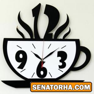 عكس ساعت دیواری فانتزي وزيبا