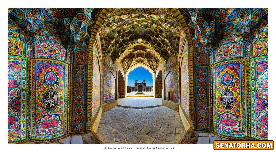 عکس های روزنامه آمریکایی از مسجد زیبای ایرانی