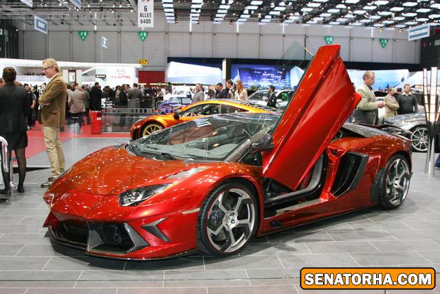 نمایش مک‌لارن و لامبورگینی تیم تیونر منصوری