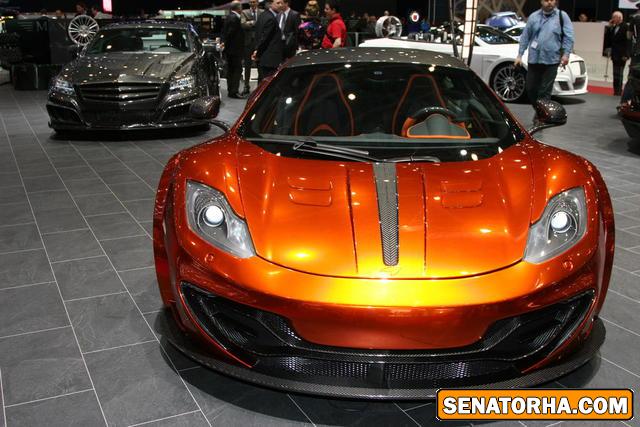 نمایش مک‌لارن و لامبورگینی تیم تیونر منصوری