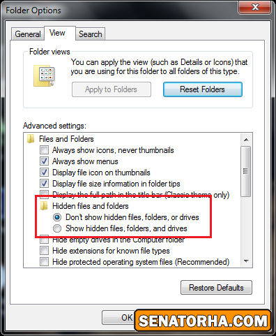 مخفی‌کردن فایل‌ها در هنگام نصب ویندوز و یا قبل از بوت شدن