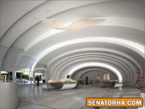 اجرای طرح كرم ابریشم در ساختمان نمایشگاه كوآلالامپور