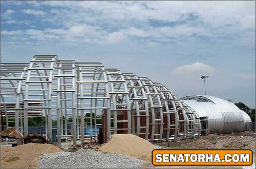 اجرای طرح كرم ابریشم در ساختمان نمایشگاه كوآلالامپور