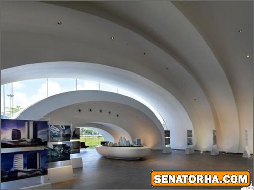 اجرای طرح كرم ابریشم در ساختمان نمایشگاه كوآلالامپور