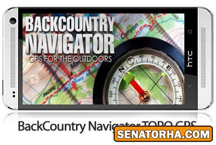 دانلود BackCountry Navigator TOPO GPS - نرم افزار موبایل قطب نمای حرفه ای _ اندروید