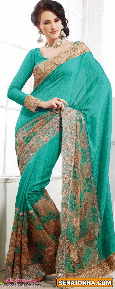 عکس ساری هندی مدل ۲۰۱۴