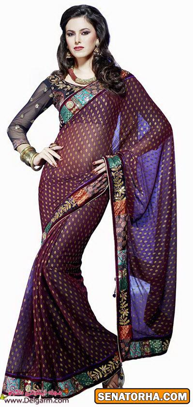 عکس ساری هندی مدل ۲۰۱۴