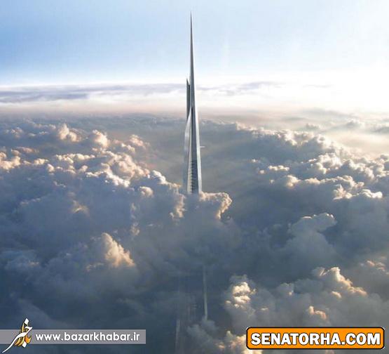 عکس ساخت بلند ترین برج جهان