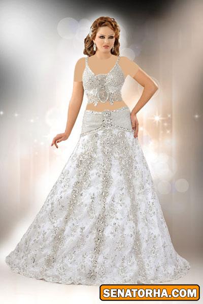 عكس مدل لباس عروس عربي