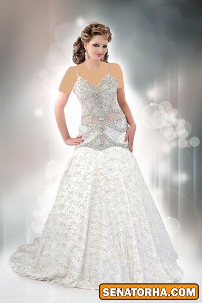 عكس مدل لباس عروس عربي