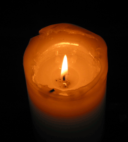 عکس متحرک شمع Candle