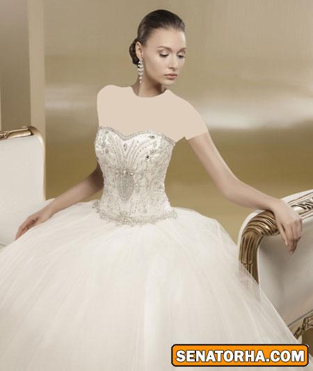 جدیدترین مدل لباس عروس پرنسسی 2014