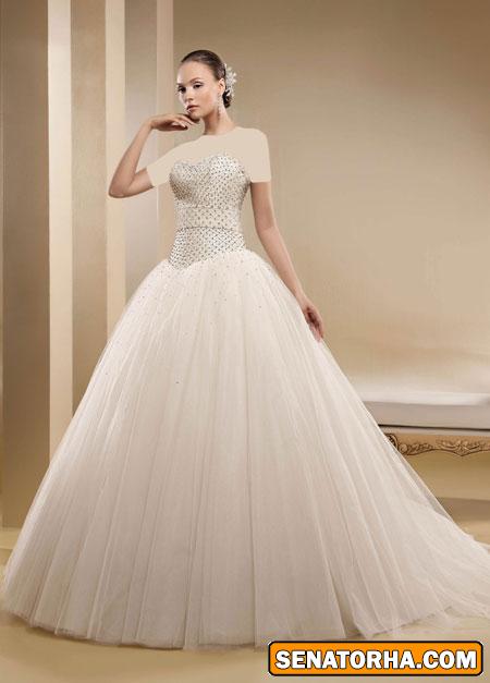 جدیدترین مدل لباس عروس پرنسسی 2014