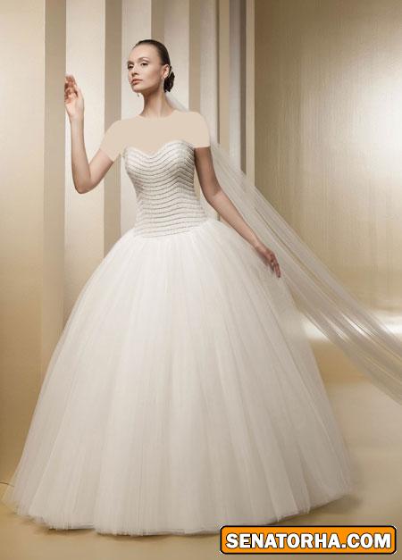 جدیدترین مدل لباس عروس پرنسسی 2014