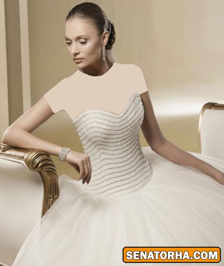 جدیدترین مدل لباس عروس پرنسسی 2014