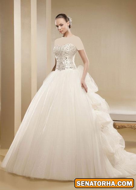 جدیدترین مدل لباس عروس پرنسسی 2014