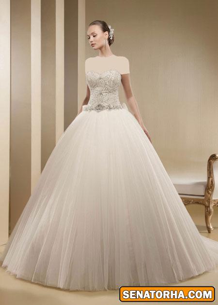 جدیدترین مدل لباس عروس پرنسسی 2014