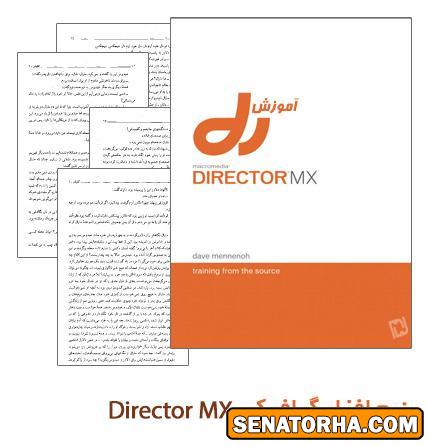 دانلود کتاب نرم افزار گرافیکی Director MX