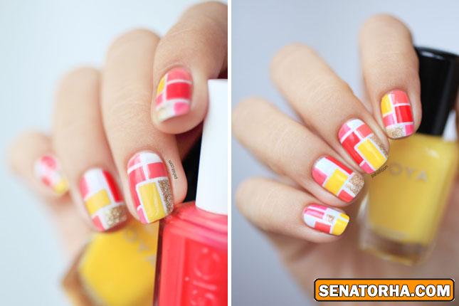 مدل طراحی ناخن 2014