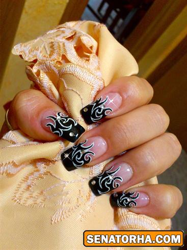 مدل طراحی ناخن 2014