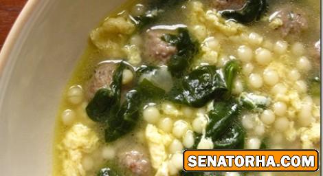 سوپ ایتالیایی کاملا گیاهی !