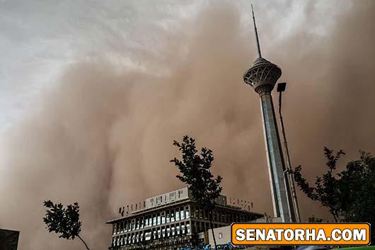 هولناک ترین تصاویر طوفان دیروز تهران (سه شنبه ۱۳ خرداد۹۳)