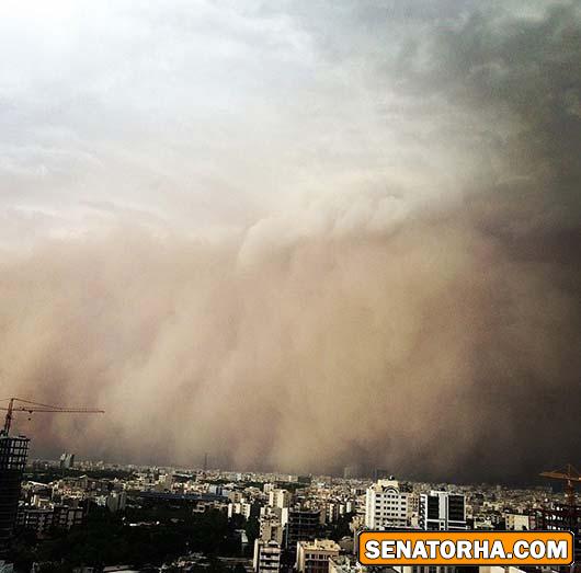 هولناک ترین تصاویر طوفان دیروز تهران (سه شنبه ۱۳ خرداد۹۳)