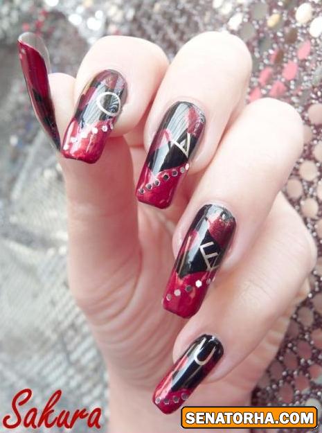 مدل طراحی ناخن 2014