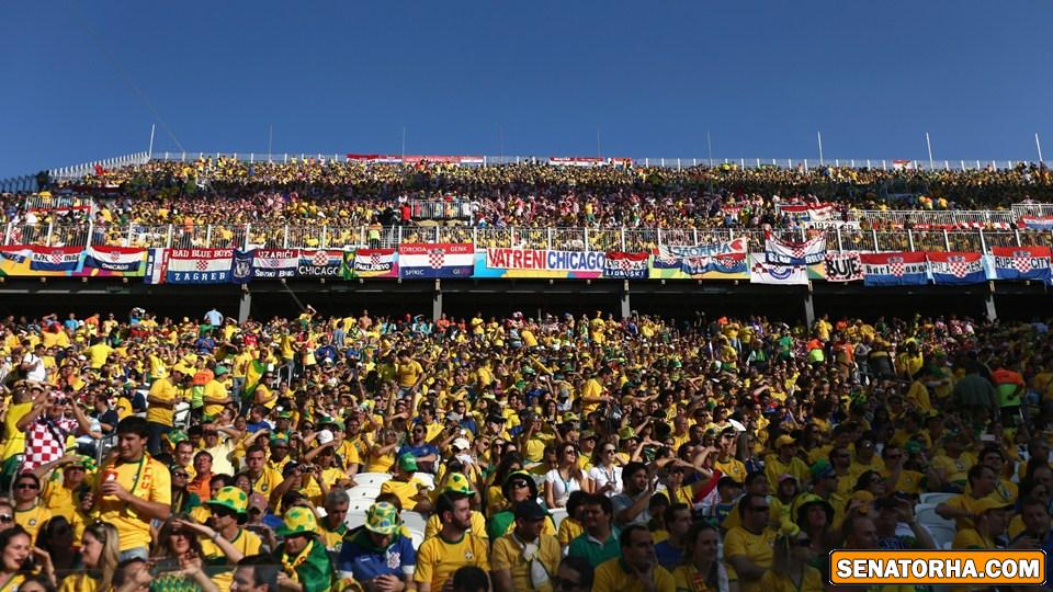 عکس های مراسم افتتاحیه جام جهانی فوتبال ۲۰۱۴ برزیل