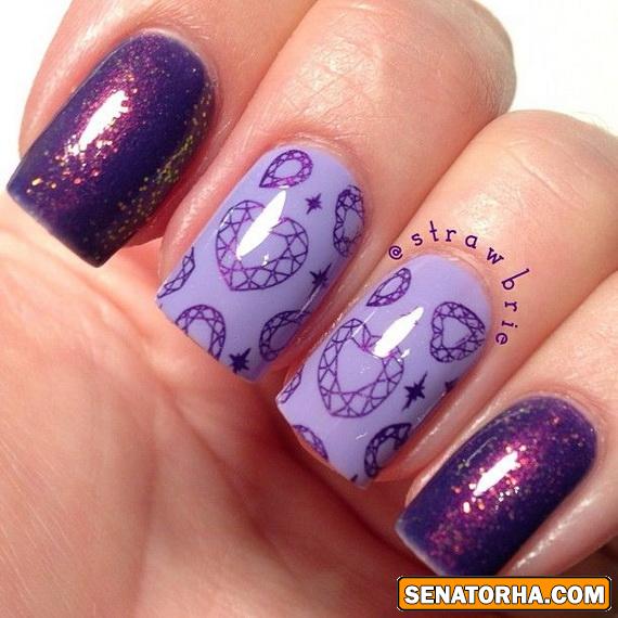 مدل طراحی ناخن 2014